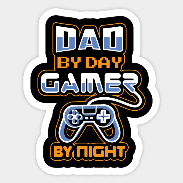 Video Gamer Dad Sticker by dennex85